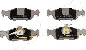 Ashika 50-00-0638 - Brake Pad Set, disc brake autospares.lv