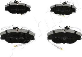 Ashika 50-00-0064 - Brake Pad Set, disc brake autospares.lv