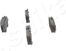 Ashika 50-00-0067 - Brake Pad Set, disc brake autospares.lv