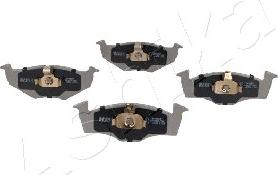 Ashika 50-00-0086 - Brake Pad Set, disc brake autospares.lv