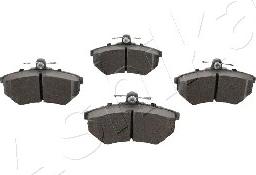 Ashika 50-00-0082 - Brake Pad Set, disc brake autospares.lv