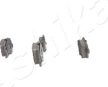 Ashika 50-00-0031 - Brake Pad Set, disc brake autospares.lv