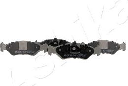 Ashika 50-00-0020 - Brake Pad Set, disc brake autospares.lv