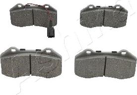 Ashika 50-00-0023 - Brake Pad Set, disc brake autospares.lv