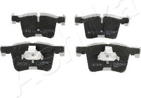 Ashika 50-00-0106 - Brake Pad Set, disc brake autospares.lv