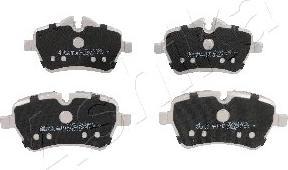 Ashika 50-00-0136 - Brake Pad Set, disc brake autospares.lv