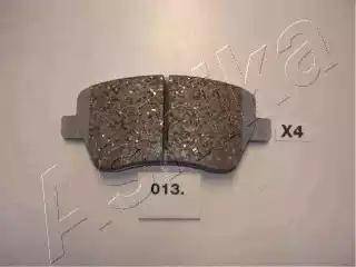 MK Kashiyama D1261 - Brake Pad Set, disc brake autospares.lv