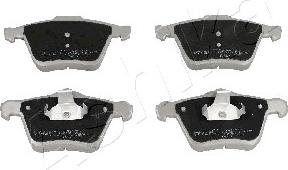 Ashika 50-00-0349 - Brake Pad Set, disc brake autospares.lv