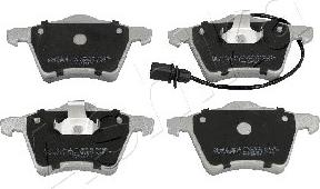 Ashika 50-00-0314 - Brake Pad Set, disc brake autospares.lv