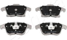 Ashika 50-00-0311 - Brake Pad Set, disc brake autospares.lv