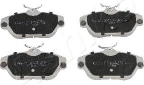 Ashika 50-00-0328 - Brake Pad Set, disc brake autospares.lv