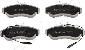 Ashika 50-00-0246 - Brake Pad Set, disc brake autospares.lv