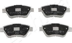 Ashika 50-00-0248 - Brake Pad Set, disc brake autospares.lv