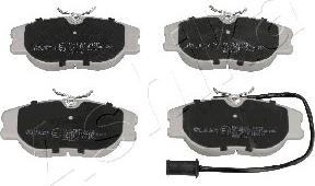 Ashika 50-00-0202 - Brake Pad Set, disc brake autospares.lv