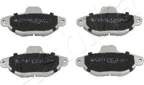 Ashika 50-00-0227 - Brake Pad Set, disc brake autospares.lv