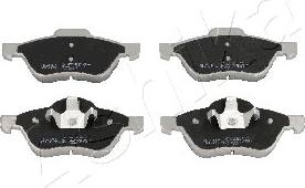 Ashika 50-00-0709 - Brake Pad Set, disc brake autospares.lv