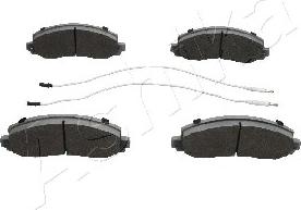 Ashika 50-00-0717 - Brake Pad Set, disc brake autospares.lv