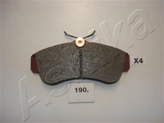 Ashika 50-01-190 - Brake Pad Set, disc brake autospares.lv