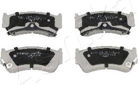 Ashika 50-01-191 - Brake Pad Set, disc brake autospares.lv