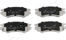 Ashika 50-01-197 - Brake Pad Set, disc brake autospares.lv