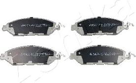 Ashika 50-01-1005 - Brake Pad Set, disc brake autospares.lv