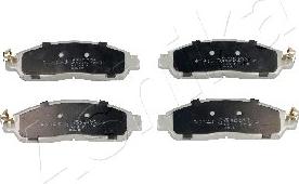 Ashika 50-01-1003 - Brake Pad Set, disc brake autospares.lv