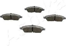 Ashika 50-01-1002 - Brake Pad Set, disc brake autospares.lv