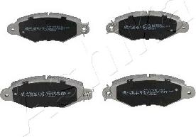 Ashika 50-01-114 - Brake Pad Set, disc brake autospares.lv