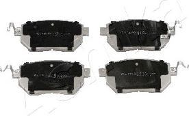 Ashika 50-01-118 - Brake Pad Set, disc brake autospares.lv