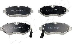 Ashika 50-01-117 - Brake Pad Set, disc brake autospares.lv