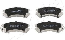 Ashika 50-01-135 - Brake Pad Set, disc brake autospares.lv