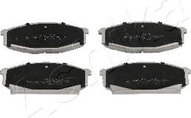 Ashika 50-01-132 - Brake Pad Set, disc brake autospares.lv