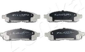 Ashika 50-01-128 - Brake Pad Set, disc brake autospares.lv