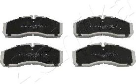 Ashika 50-01-122 - Brake Pad Set, disc brake autospares.lv