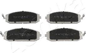 Ashika 50-01-178 - Brake Pad Set, disc brake autospares.lv