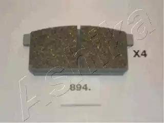 Ashika 50-08-894 - Brake Pad Set, disc brake autospares.lv