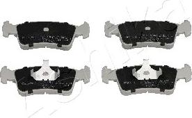 Ashika 50-08-898 - Brake Pad Set, disc brake autospares.lv