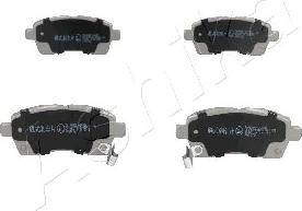 Ashika 50-08-822 - Brake Pad Set, disc brake autospares.lv