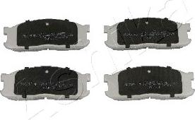 Ashika 50-03-325 - Brake Pad Set, disc brake autospares.lv