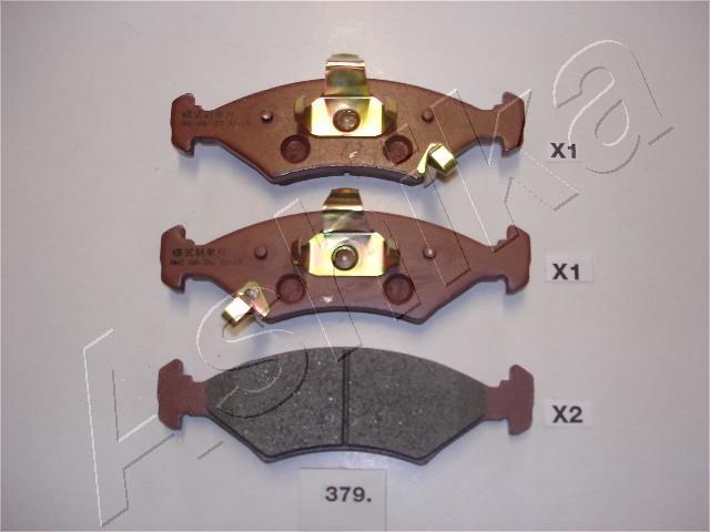 Ashika 50-03-379 - Brake Pad Set, disc brake autospares.lv