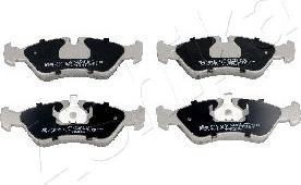 Ashika 50-03-376 - Brake Pad Set, disc brake autospares.lv