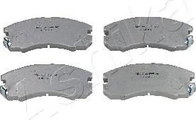 Ashika 50-02-249 - Brake Pad Set, disc brake autospares.lv