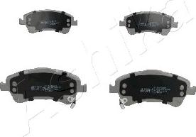 Ashika 50-02-244 - Brake Pad Set, disc brake autospares.lv