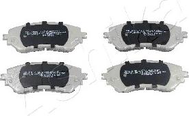 Ashika 50-02-2025 - Brake Pad Set, disc brake autospares.lv