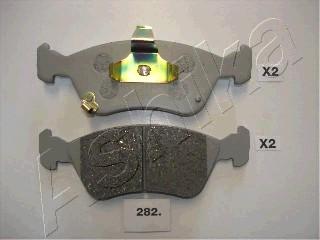 Ashika 50-02-282 - Brake Pad Set, disc brake autospares.lv