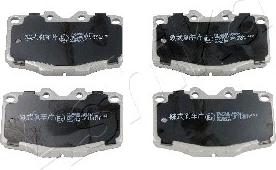 Ashika 50-02-236 - Brake Pad Set, disc brake autospares.lv