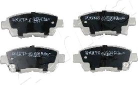 Ashika 50-02-275 - Brake Pad Set, disc brake autospares.lv