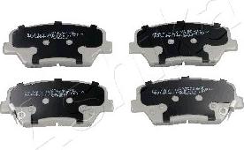 Ashika 50-0H-H26 - Brake Pad Set, disc brake autospares.lv