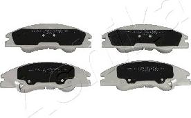 Ashika 50-0K-K11 - Brake Pad Set, disc brake autospares.lv