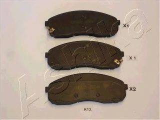 Ashika 50-0K-K13 - Brake Pad Set, disc brake autospares.lv